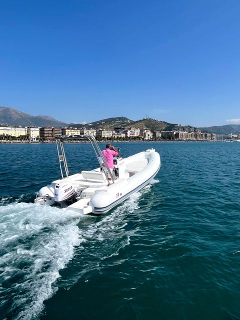 Amalfi Coast Boat Rental: From Salerno Without a License - On-site Assistance and Support