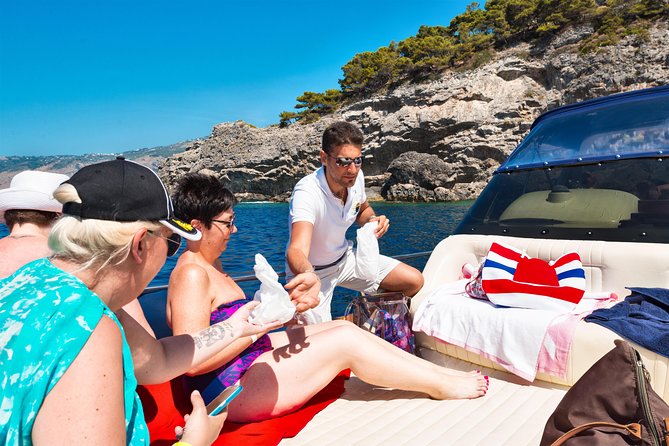 Amalfi Coast Boat Tour With Pickup From Sorrento Area Hotels - Destination Exploration