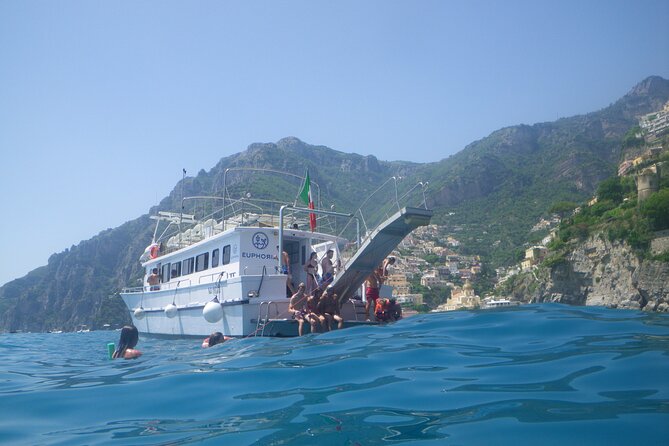 Amalfi Coast by Boat With Aperitif, Lunch and Sea Breaks - Schedule and Availability