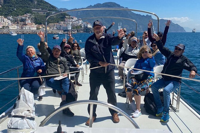 Amalfi Coast by Boat With Aperitif, Lunch and Sea Breaks - Inclusions and Exclusions
