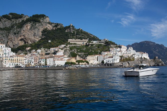 Amalfi Coast Full Day Private Boat Excursion From Praiano - Visiting Historic Amalfi