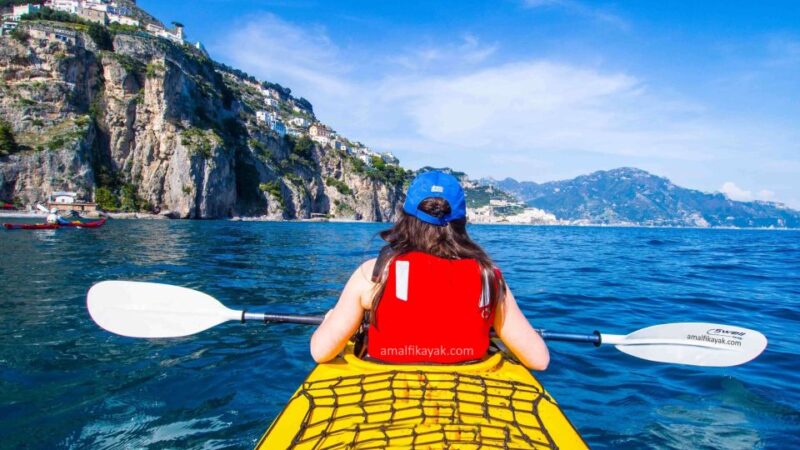 Amalfi Coast: Kayak Tour With Snorkeling and Grottoes Visit - Included Features