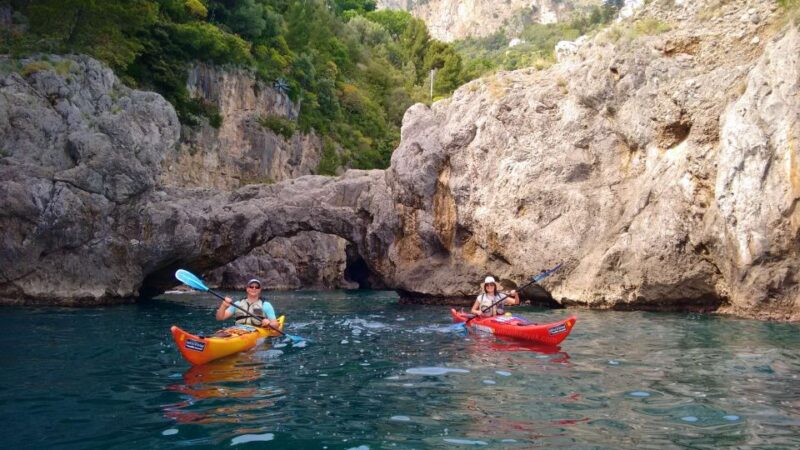 Amalfi Coast: Kayak Tour With Snorkeling and Grottoes Visit - Important Information