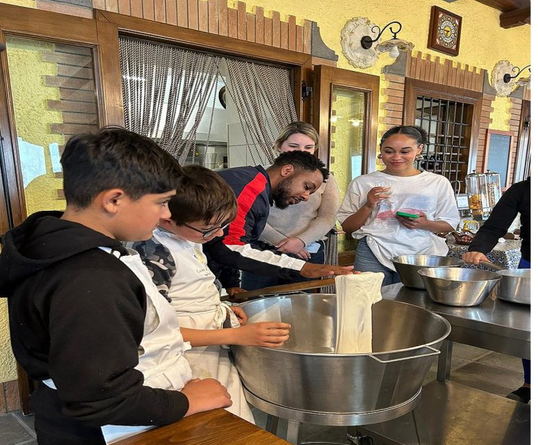 Amalfi Coast: Mozzarella, Pasta, and Tiramisu Cooking Class - Transportation and Pickup