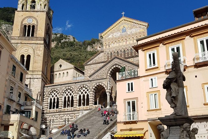 Amalfi Coast Positano & Emerald Grotto Naples Port ShoreExcursion - Visiting the Emerald Grotto