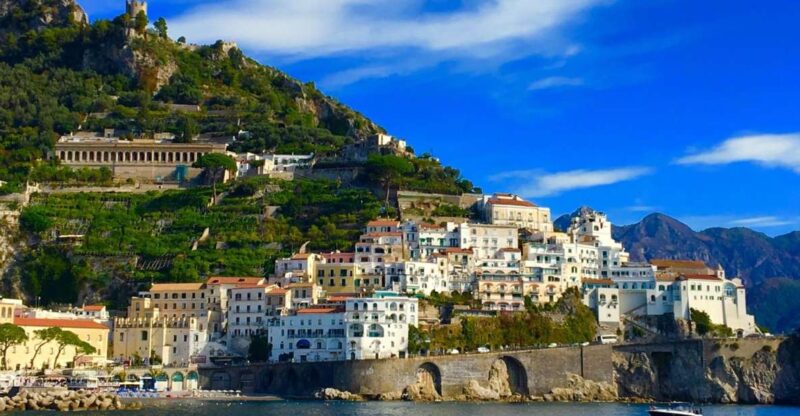 Amalfi Coast Premium Boat Tour From Sorrento Max 8 People - Key Points