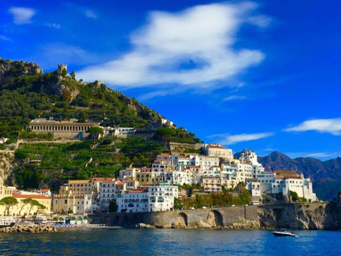 Amalfi Coast Premium Boat Tour From Sorrento Max 8 People - Meeting Point and Duration