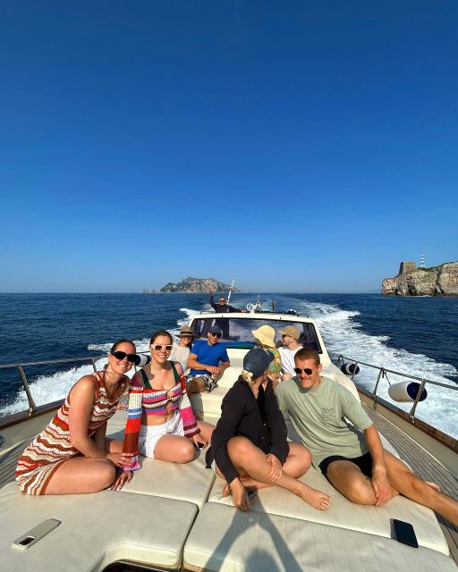 Amalfi Coast Premium Boat Tour From Sorrento Max 8 People - Group Size and Languages