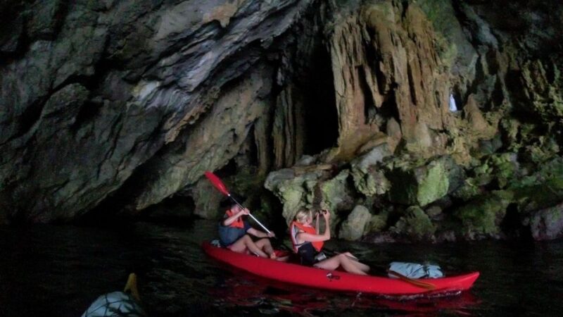 Amalfi: Kayak/Snorkel Tour to Pandora Cave With Lemon Spritz - Included Amenities