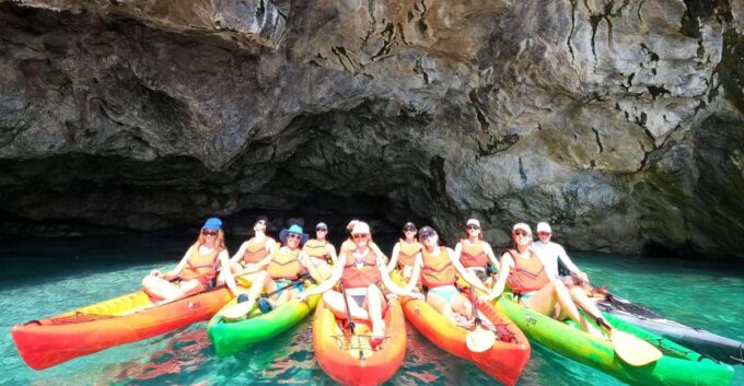 Amalfi: Kayak & Snorkeling Tour,Sea Caves and Natural Arches - Starting Location and Key Stops