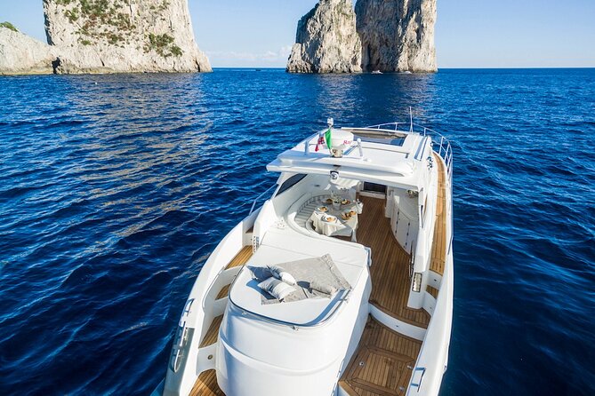 Amalfi Private Boat Tour From Sorrento or Positano Yacht Klase 50 - Private Tour/Activity