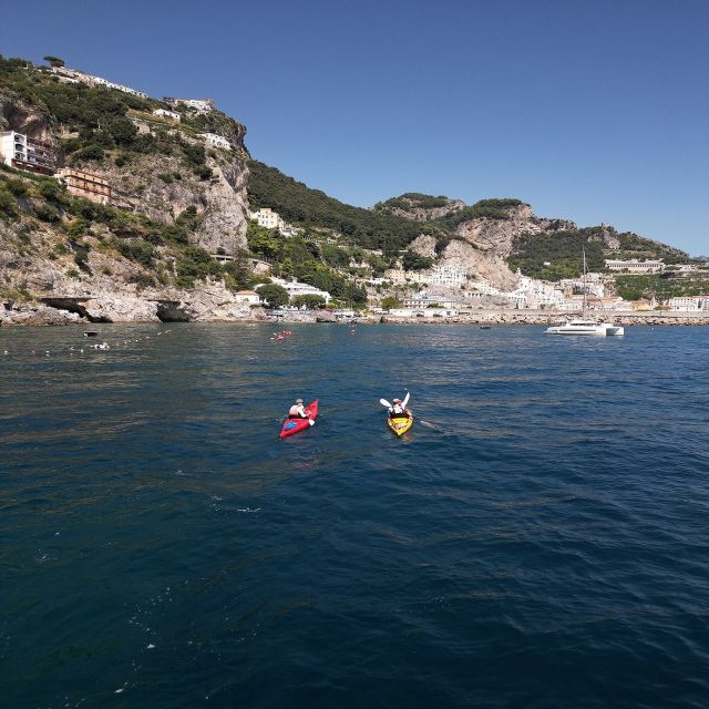 Amalfi: Sea Caves and Beaches Kayaking Tour With Snorkeling - Key Points