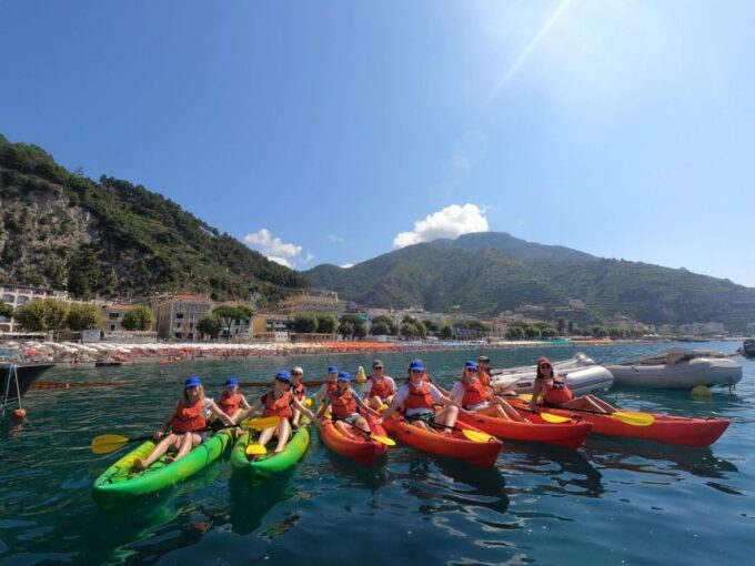 Amalfi: Sea Caves and Beaches Kayaking Tour With Snorkeling - Suitability and Health Advisory