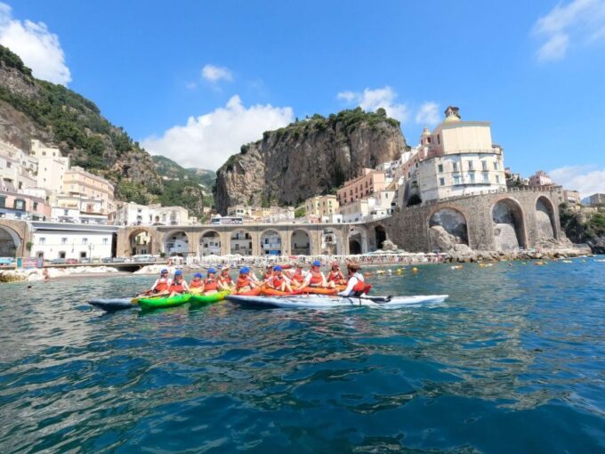 Amalfi: Sea Caves and Beaches Kayaking Tour With Snorkeling - What to Expect on the Tour