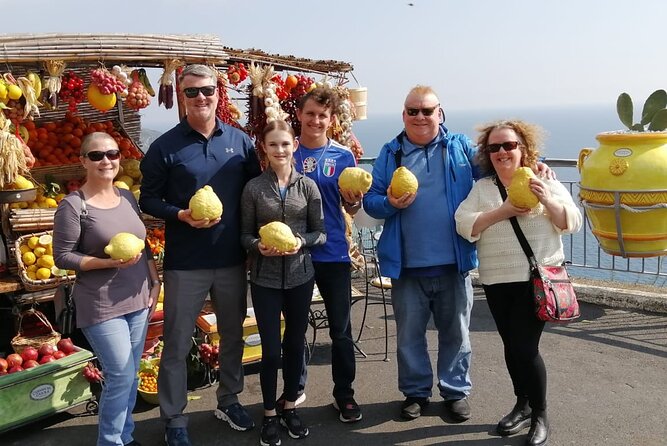 Amalfi Shared Tour W/ Mercedes - Booking Confirmation and Cancellation Policy