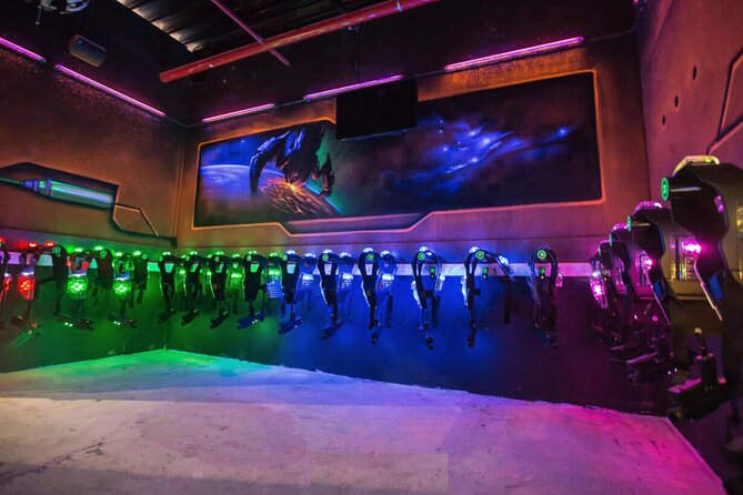 Amasing 2 Laser Tag Games in Brussels (40mn) - Duration