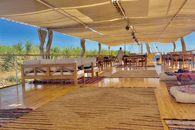 Amazing 2 Nights on a Dahabeya From Aswan to Luxor,Friday to Sunday With Tours . - Accommodation and Meals Provided