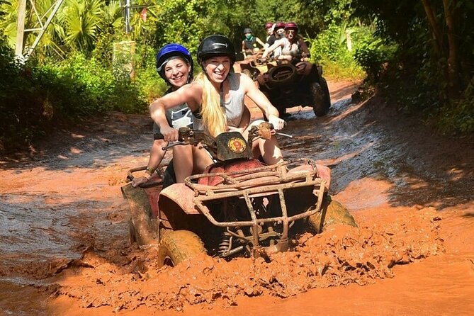 Amazing ATV With Zip Lines and Swim in Cenote With Round Transportation - Cancun Location