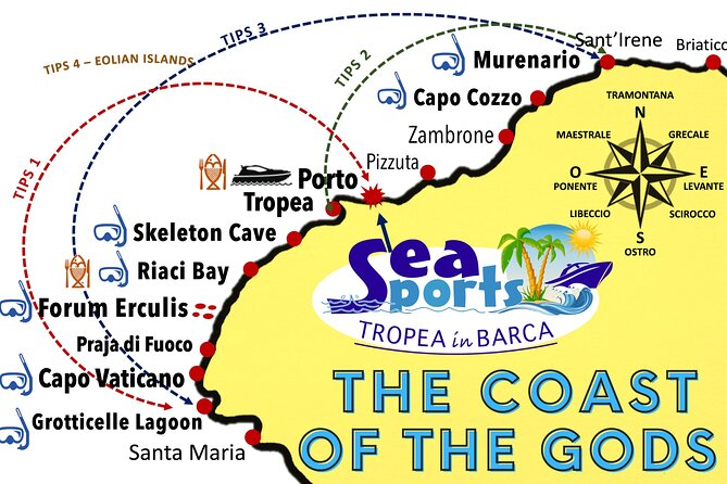 Amazing Boat Trip From Tropea to Capo Vaticano - 6 to 12 People - Additional Considerations