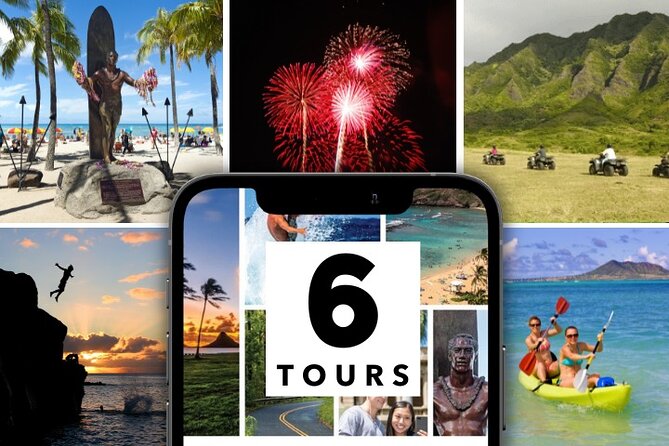 Amazing Oahu Adventure Bundle: 6 Epic Self-Guided Audio Tours - Oahus Best Sights