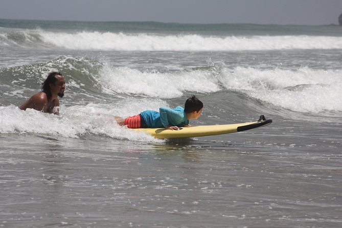 Amazing Surf Lessons on a Secluded Beach With Ocean Village Tour - Key Points