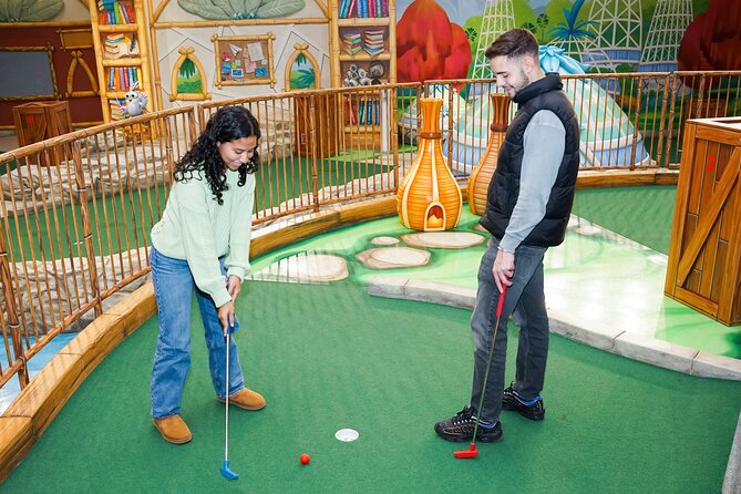 American Dream Angry Birds Indoor Mini Golf Ticket - Course Highlights