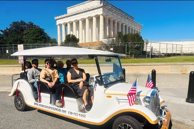 American History and DC Monuments Tour by Covered Vintage Car - Pricing and Offers