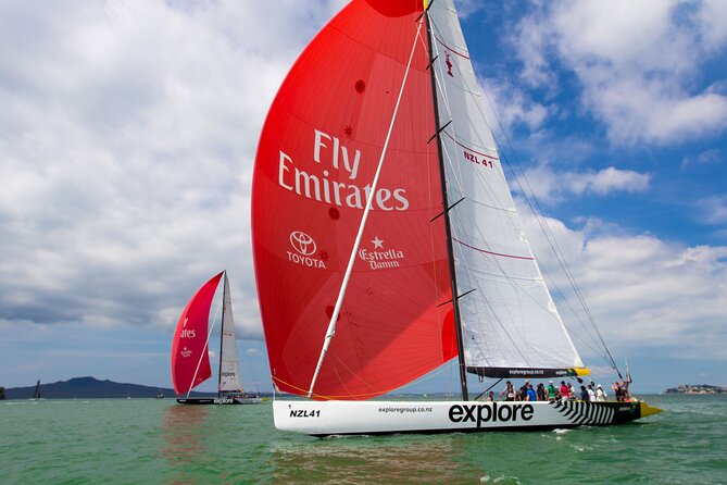 Americas Cup Sailing on Aucklands Waitemata Harbour - Meeting Point and Location