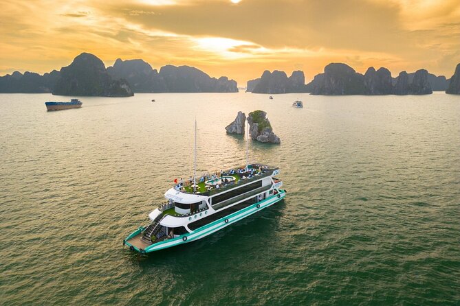 Amethyst Day Cruise The Most Luxury Day Tour Explore Halong Bay - Transportation and Transfers