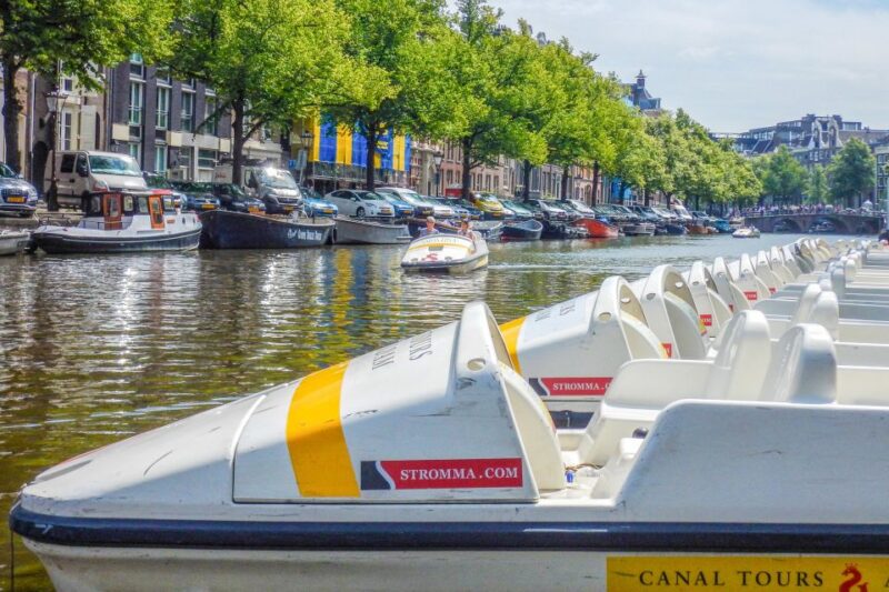 Amsterdam: 1 Hour Pedal Boat Rental - Booking Information