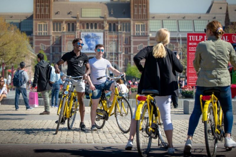 Amsterdam: 2-Hour City Highlights Guided Bike Tour - Itinerary and Highlights