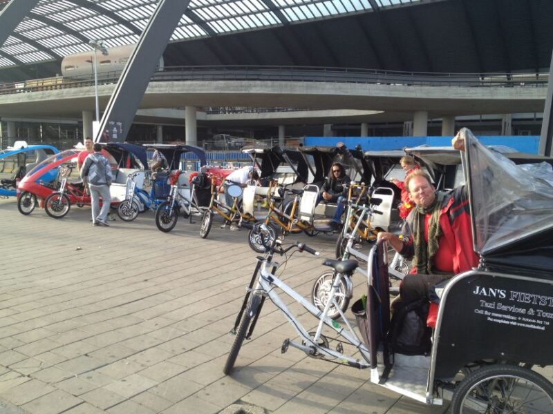 Amsterdam: 2-Hour Sightseeing Tour by Rickshaw - Important Details