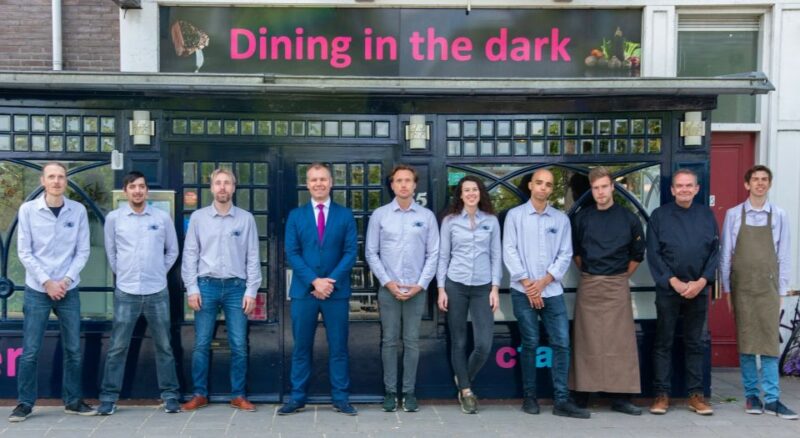 Amsterdam: 3 Course Dinner in the Dark - Attentive Service by Staff