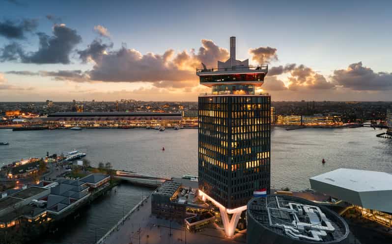 Amsterdam: ADAM Lookout Entry Ticket and Dinner Voucher - Location and Accessibility