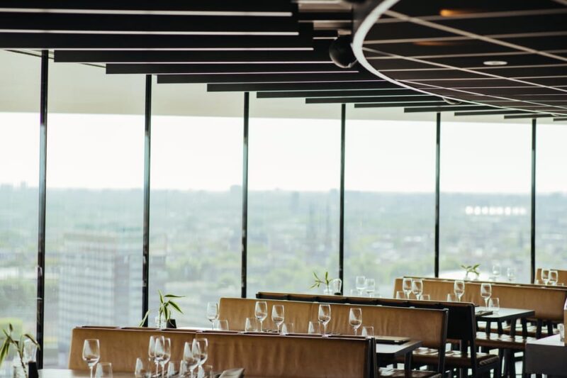 Amsterdam: ADAM Lookout & Lunch at Revolving Restaurant - Booking and Cancellation Policy
