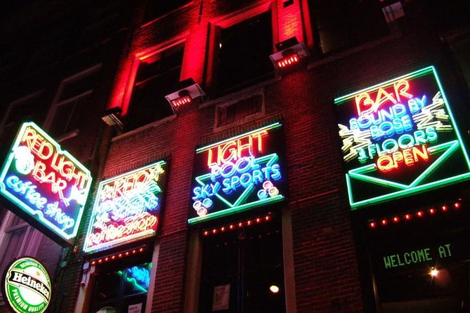 Amsterdam After Dark: Public Red Light District Exploration - Peepshows and Bars