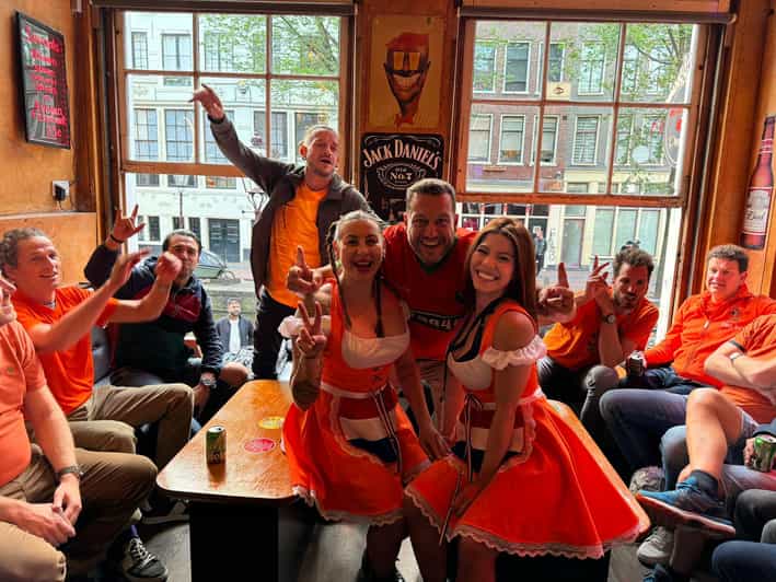 Amsterdam: Bar Crawl With Shots and Beer Maid Guide - Guided Tour With Beer Maid
