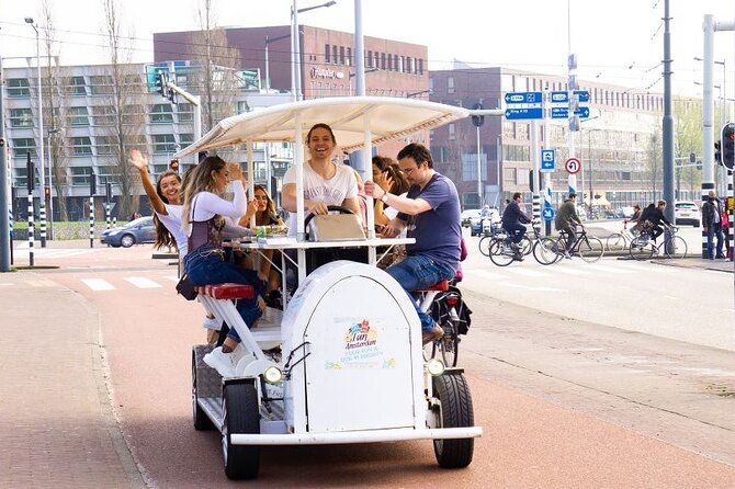 Amsterdam Beer Bike Blast Private Tour - With Beer On Tap - Meeting and End Point