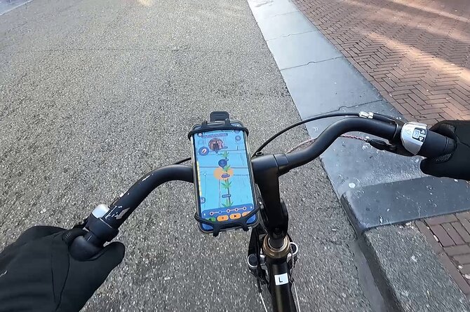 Amsterdam Bicycle Smartphone App Self-Guided GPS Tour - Meeting and End Points