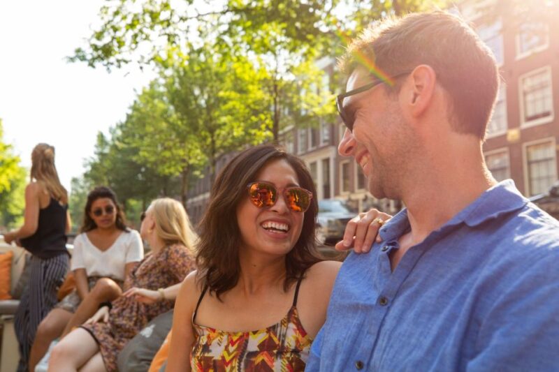 Amsterdam: Canal Cruise in German With Unlimited Drinks - Itinerary and Main Sites