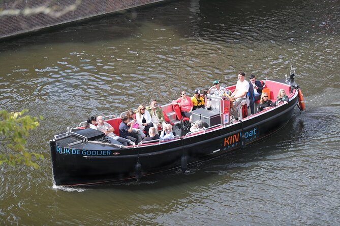 Amsterdam Canal Cruise in Open Boat With Local Skipper-Guide - Included in the Cruise