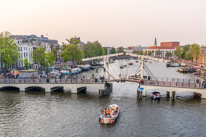 Amsterdam Canal Cruise With Live Guide and Onboard Bar - Highlights