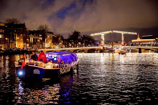 Amsterdam Canal Cruise With Live Guide and Unlimited Drinks - Highlights of the Tour