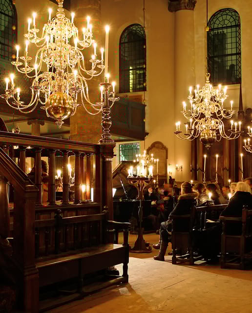 Amsterdam: Candlelight Concert at Portuguese Synagogue - Sephardic Music Showcase