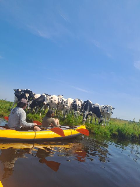 Amsterdam: Countryside Bike and Kayak Guided Tour - Tour Itinerary