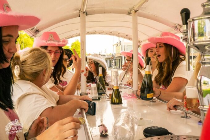 Amsterdam: Dutch Prosecco Party Bike - What to Expect During the Tour