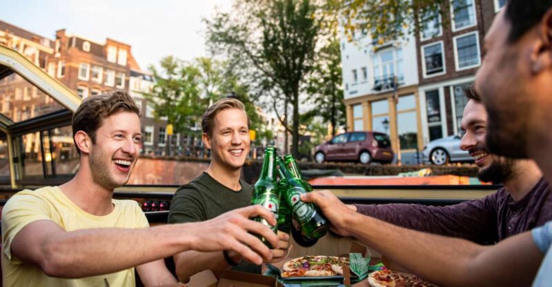 Amsterdam: Evening Canal Cruise With Pizza and Drinks - Participant Information