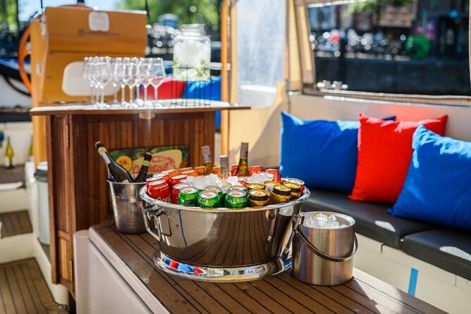 Amsterdam: German-Speaking Boat Trip With Bar on Board - Meeting Point and Pickup