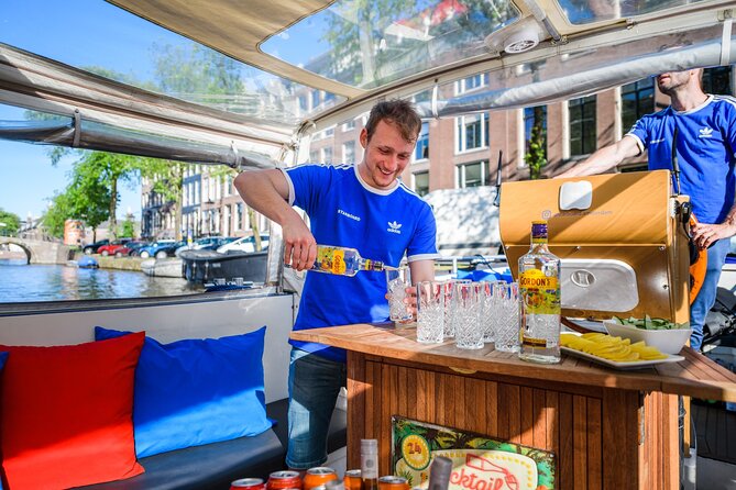 Amsterdam: German-Speaking Boat Trip With Bar on Board - Duration and Route of the Trip