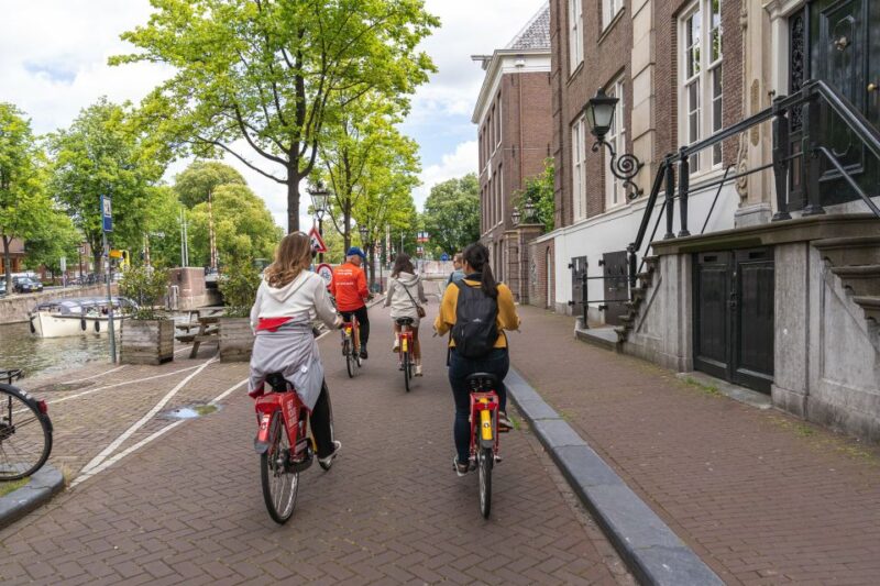 Amsterdam: Guided Bike Tour of Central Amsterdam - Itinerary Highlights